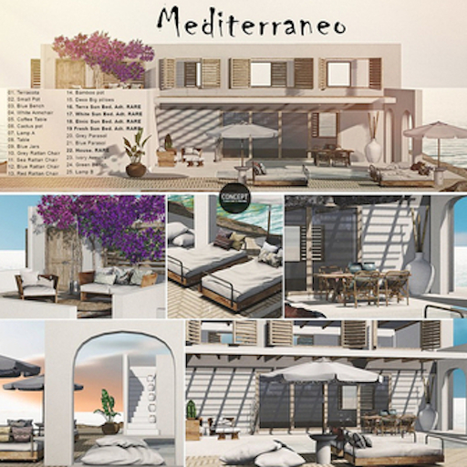 Concept #22 Mediterraneo House RARE