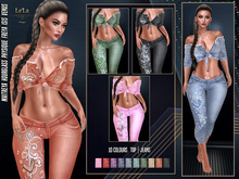{Le'La} Lina Denim Set