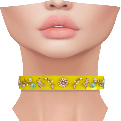 LaGyo_Gaia Chocker - Yellow 