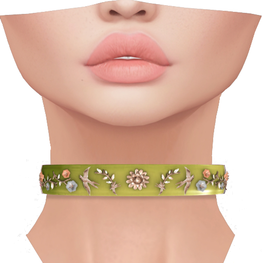 LaGyo_Gaia Chocker - Olive 