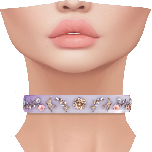 LaGyo_Gaia Chocker - Lilac 