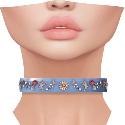 LaGyo_Gaia Chocker - Cerulean 