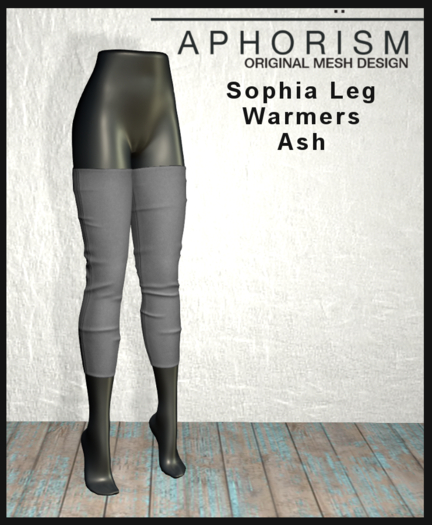 !APHORISM! - Sophia Leg Warmers Ash