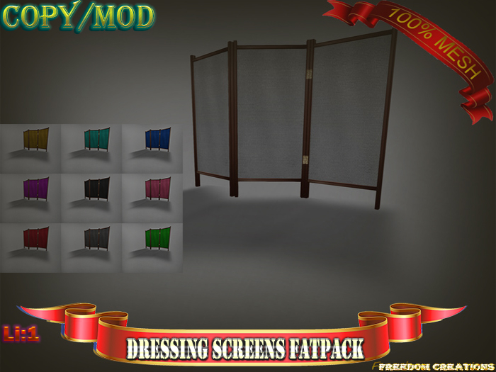 Dressing screens fatpack(ADD)(unpacker)-Freedom creations