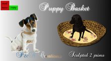 **P&A Creations Dog Basket Dogs**