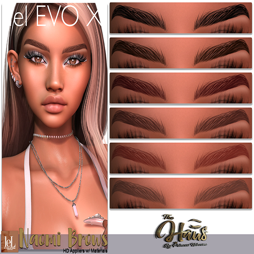 .:the HAUS:. Naomi HD Eyebrows w/ Materials (LeL + LeL Evo X)