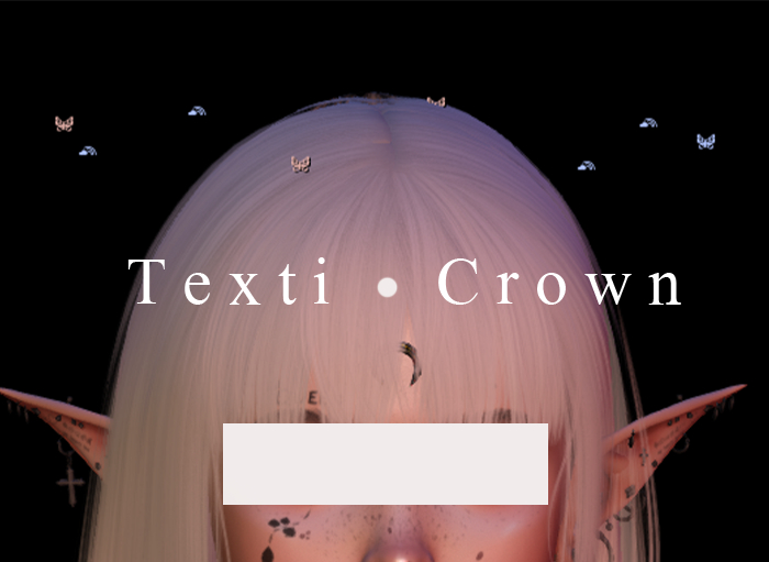 Rainbow Texti Crown