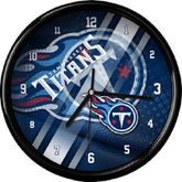 Sports Clock-Football-Tennessee Titans
