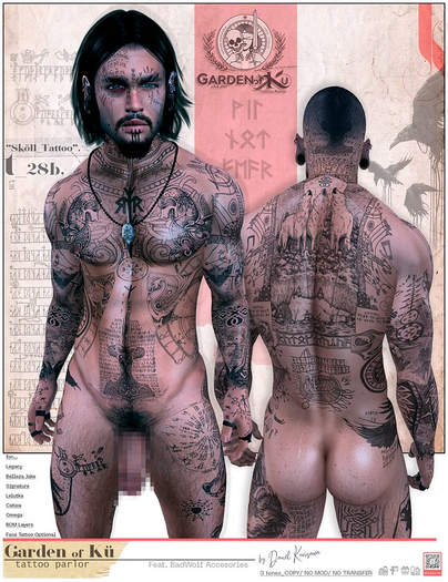 Tattoo "Skoll"_by GoK