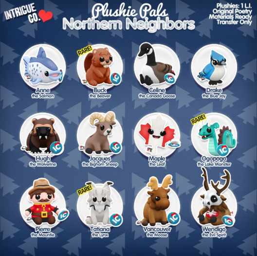 Intrigue Co. - Plushie Pals: Hugh the Wolverine