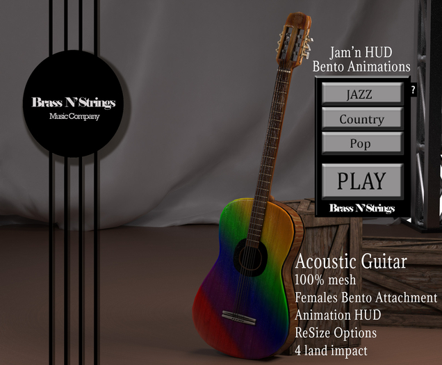 AcousticGuitar PRIDE Jam'n Female [BnS]