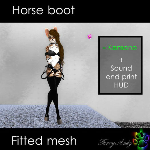Furry Andy - Kemono Hoof boot