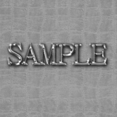 Zoy Texture [ Cable knit stripe Leather 02 ] Seamless - Gray