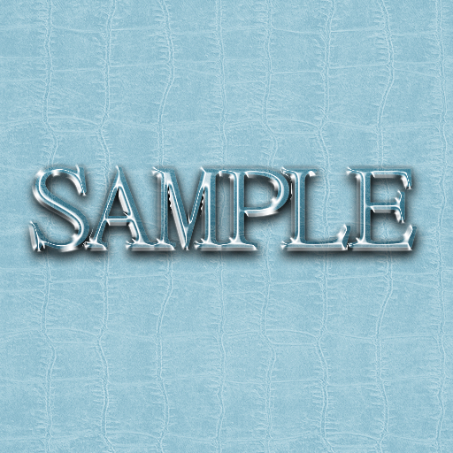 Zoy Texture [ Cable knit stripe Leather 02 ] Seamless - Sky