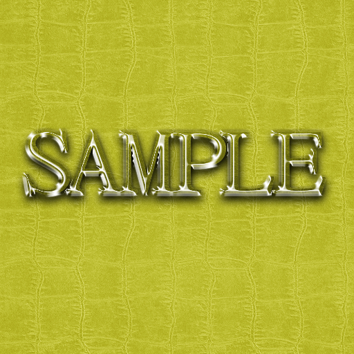 Zoy Texture [ Cable knit stripe Leather 02 ] Seamless - Yellow