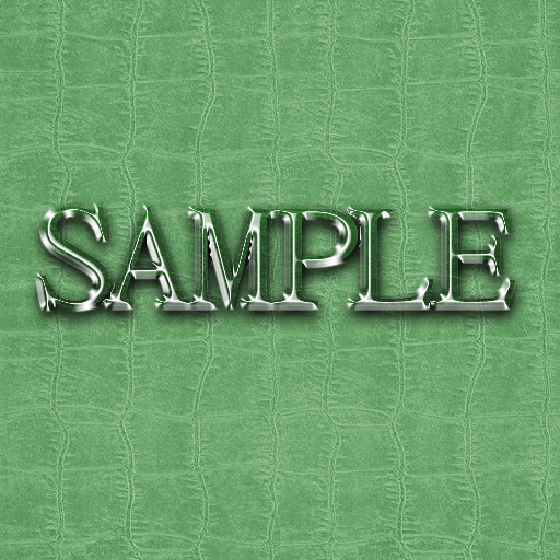 Zoy Texture [ Cable knit stripe Leather 02 ] Seamless - Light Green