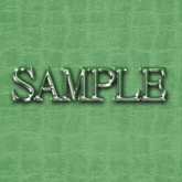 Zoy Texture [ Cable knit stripe Leather 02 ] Seamless - Light Green