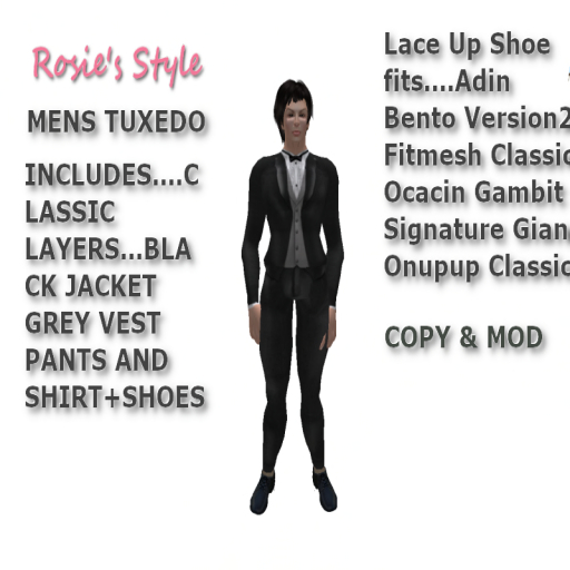 RS*Mens Tuxedo
