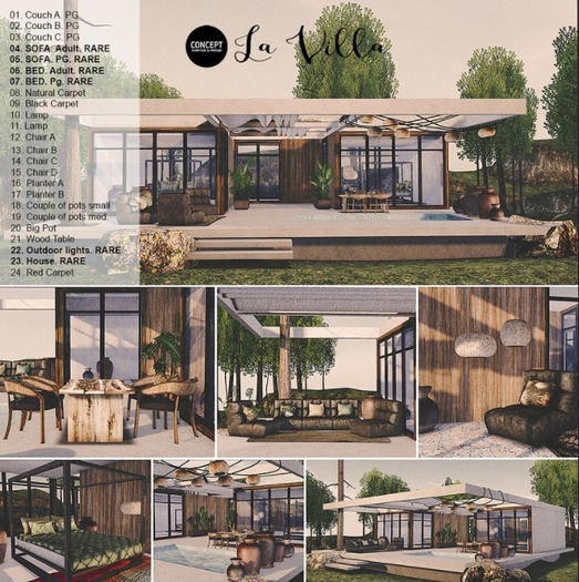 LA VILLA  - COMPLETE COPY PACK
