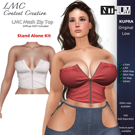 LMC Mesh - Zip Top - KUPRA Sizes Only 