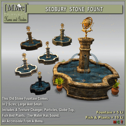 [MMc] Sedbury Stone Fount