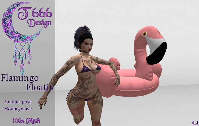 Flamingo Floatie
