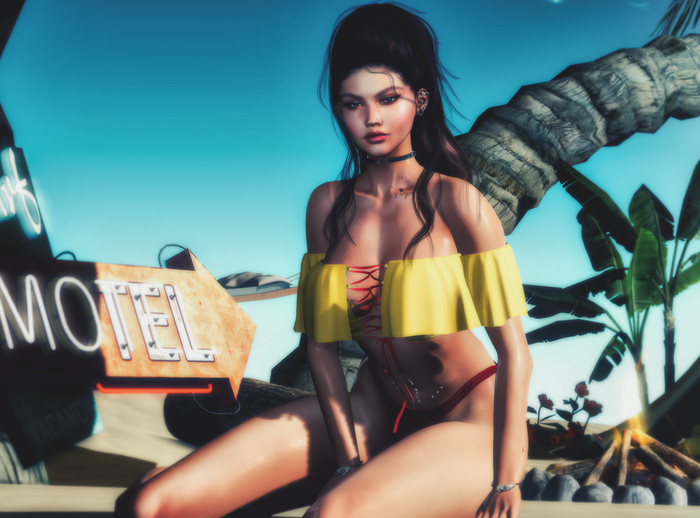 Beach's day Pose