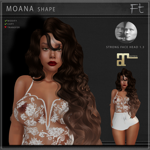 [FT] Fravoisse's tips - Shape Moana For Strong Face