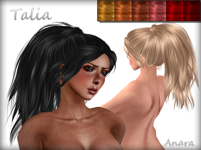 [Anara Hair] - Talia - Oranges & Reds Pack