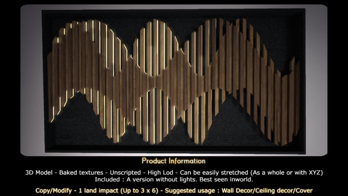 Silent waves - wall decor