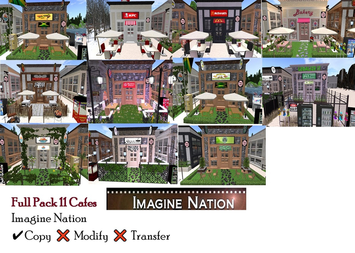 Full Pack 11 Cafe's Box