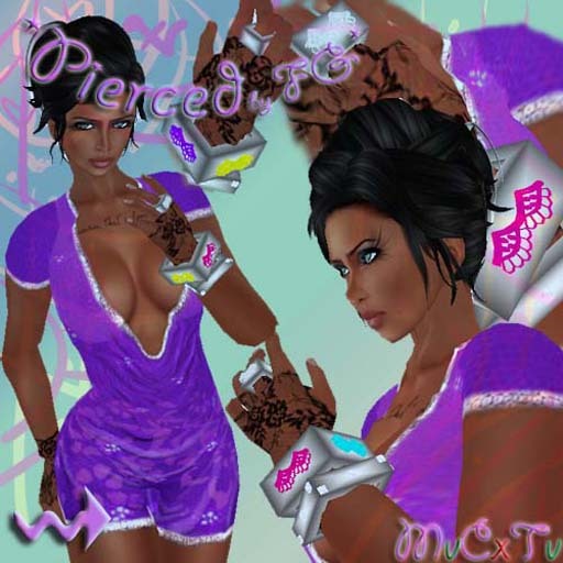 *FG*Square Jewelry Set 