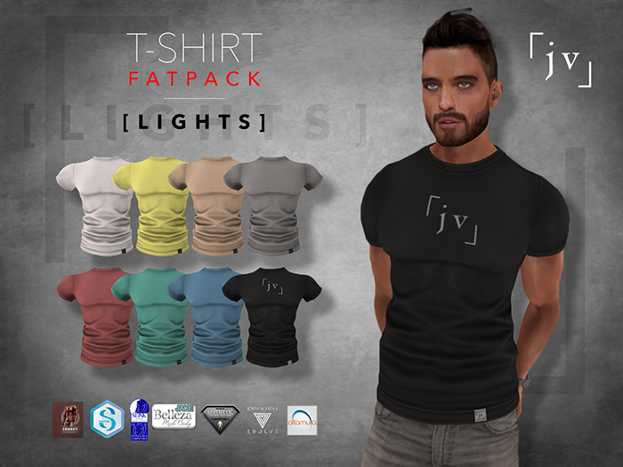 「 j v 」T-SHIRT [LIGHTS] - FATPACK