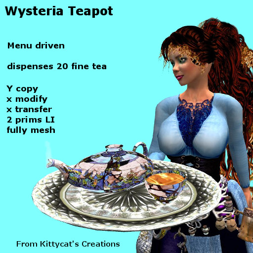 Wysteria Tea pot