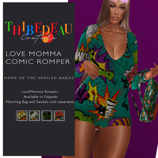Thibedeau Couture - Comic Romper Demo - Add Me!