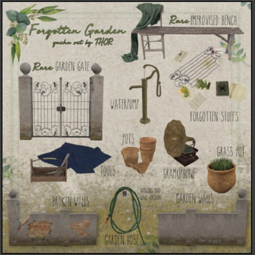 ..::THOR::.. Forgotten Garden Gate - RARE