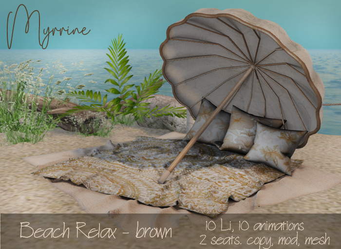 Beach relax- brown 