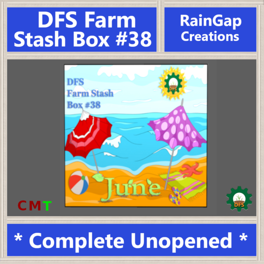 DFS Farm Stash Box #38 complete unopened