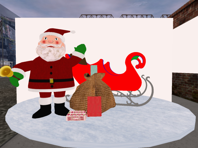 Santa & sleigh TIpjar