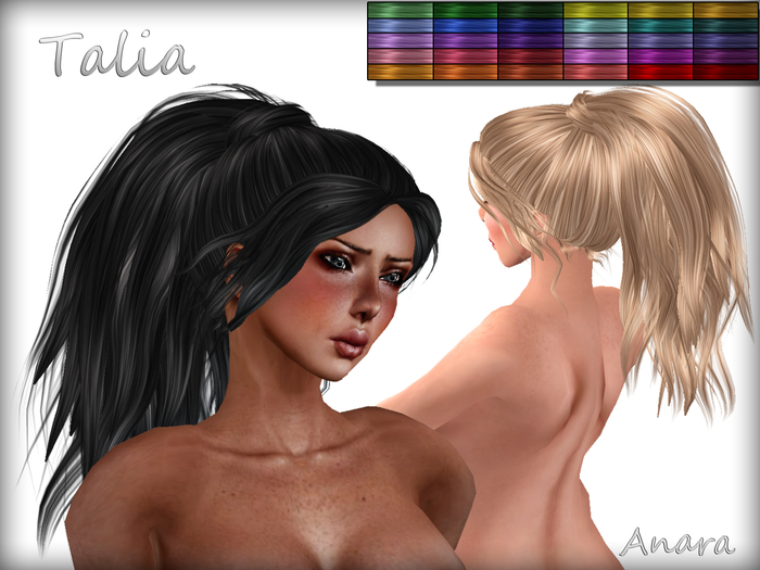 [Anara Hair] - Talia - All Unaturals Pack
