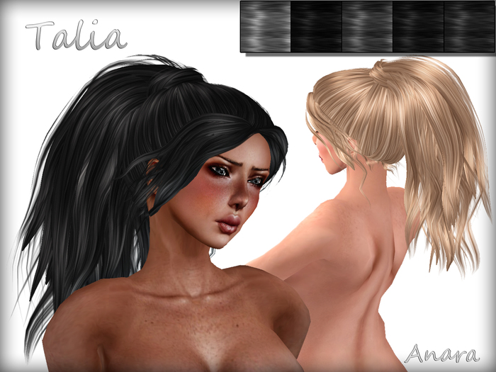 [Anara Hair] - Talia - Blacks Pack