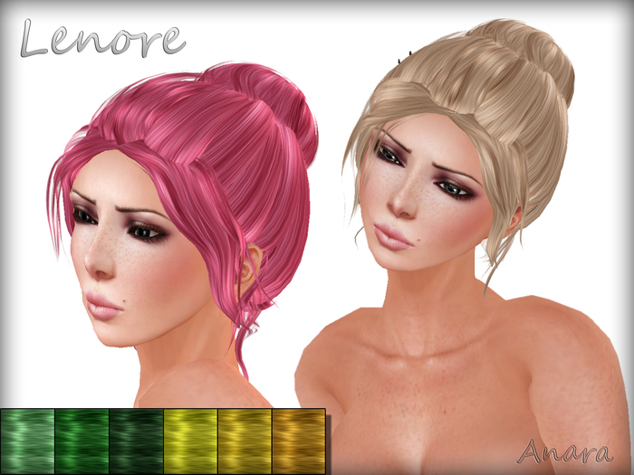 [Anara Hair] - Lenore - Yellows & Greens Pack