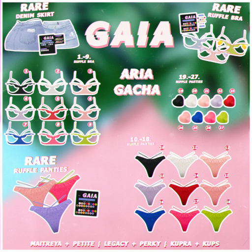 Gaia - aria pasties #25