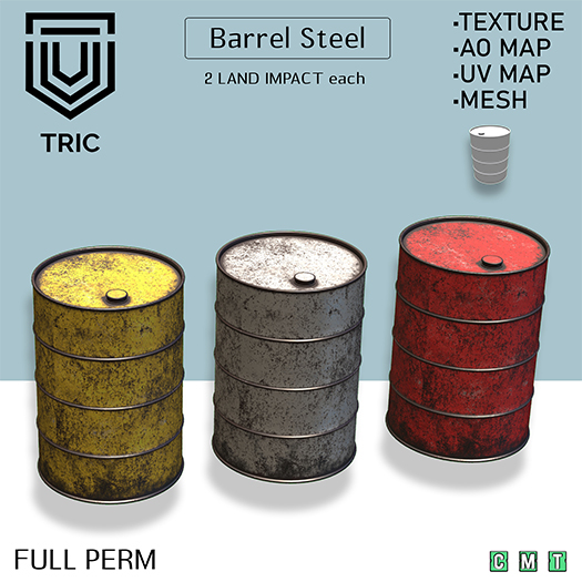 [Tric] - Barrel Steel Full Perm
