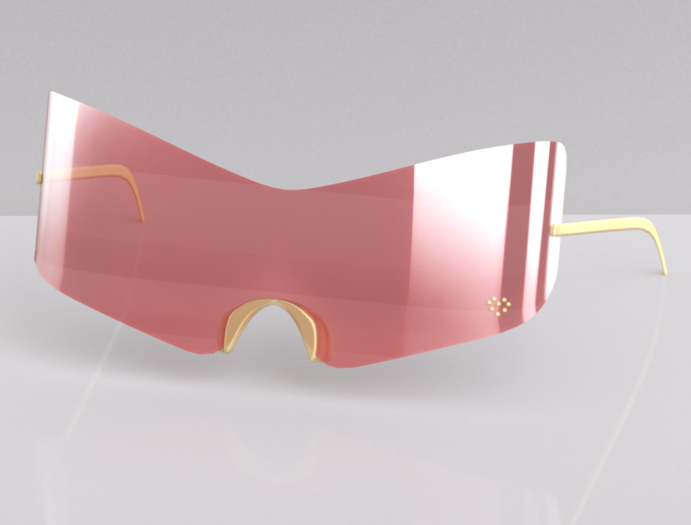 [HUNTT] - Chuu Sunnies - Red