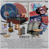 7 [ zerkalo ] Delhi - Table (Black, Silver, White)