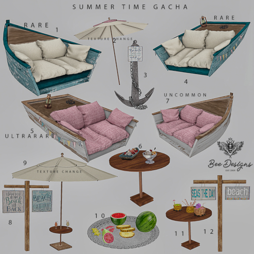 Bee Designs Summer Time Gacha  2