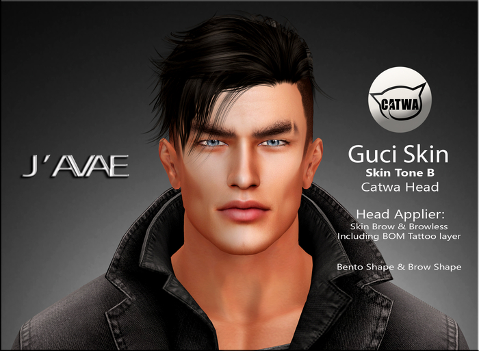 [J'AVAE] GUCI SKIN TONE B - CATWA