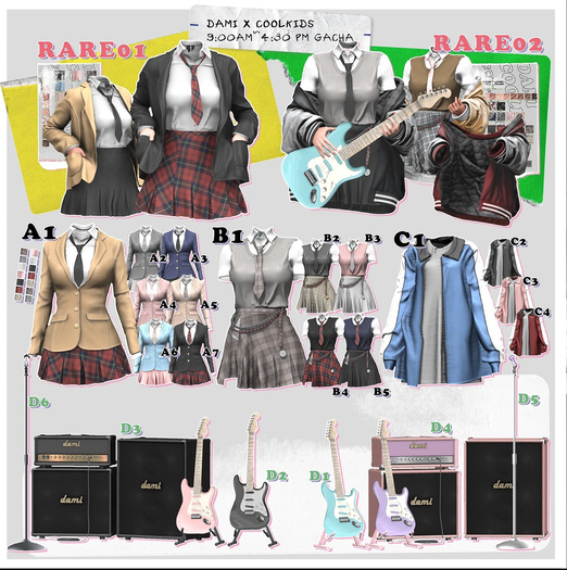 DAMI_9:00AM~4:30PM GACHA _ RARE01/ maitreya