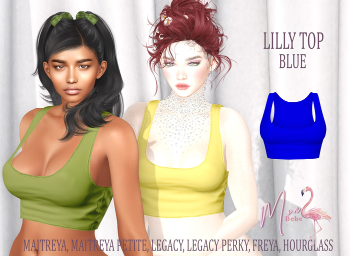 Mon Bebe - Lilly Top Blue